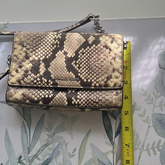 Michael Kors snakeskin crossbody - Picture 9 of 9